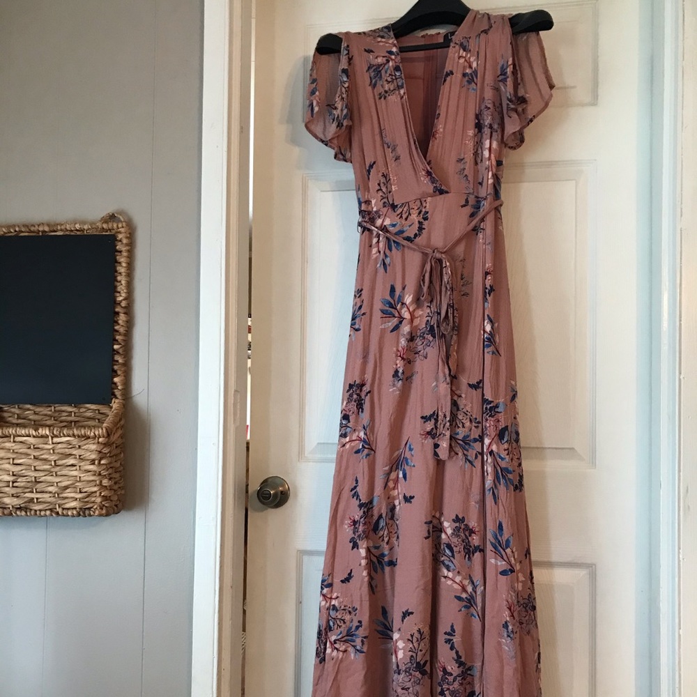 Lulu’s Faux Wrap Dress